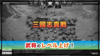 三國志 真戦 武将のレベル上げはどうやる？手順を徹底解説！